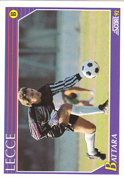 Massimo Battara Lecce Score 92 Seria A #299